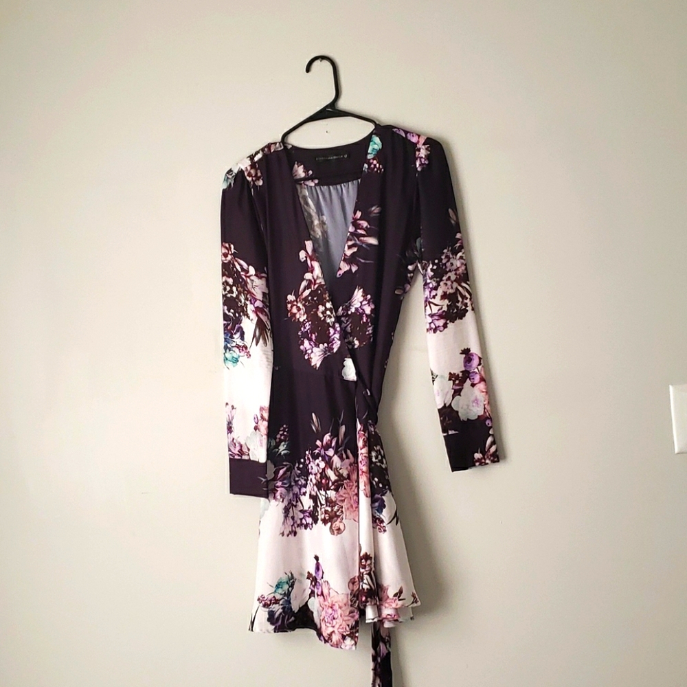Johanne Beck Floral Wrap Dress